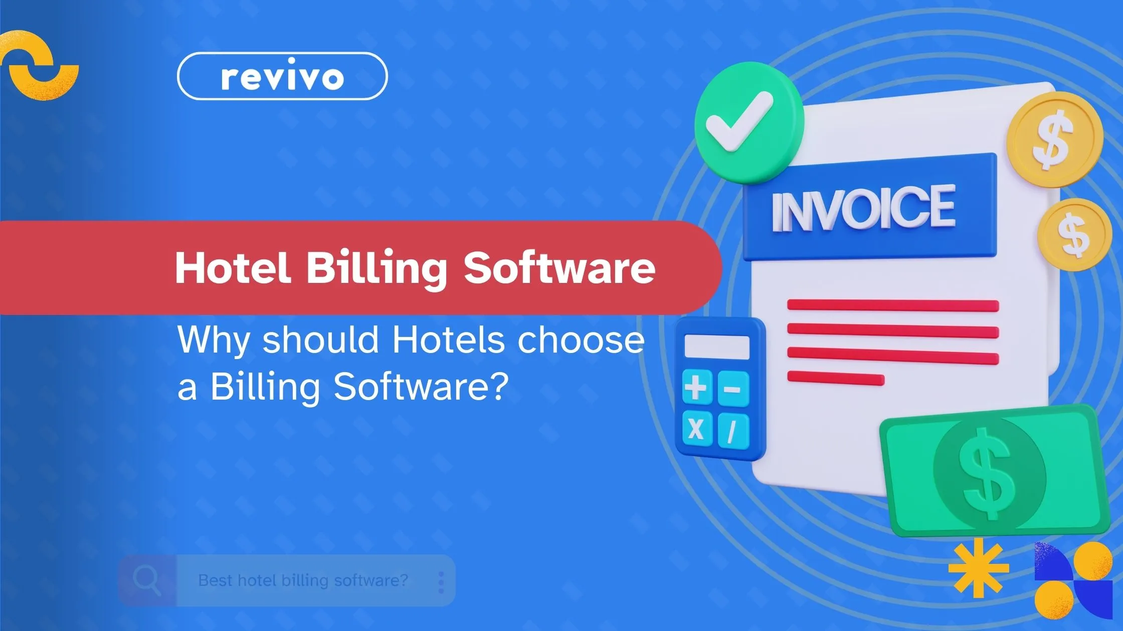 Hotel Billing Software 2024: Why should Hotels choose a Billing Software?  